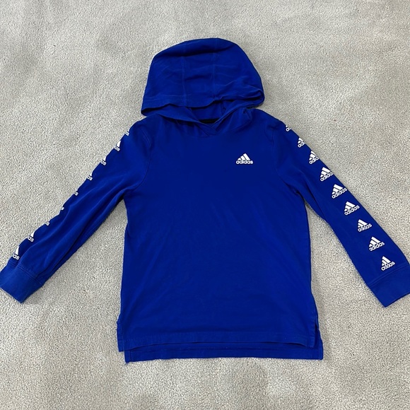 Adidas kids Hooded long sleeve shirt - Picture 1 of 4